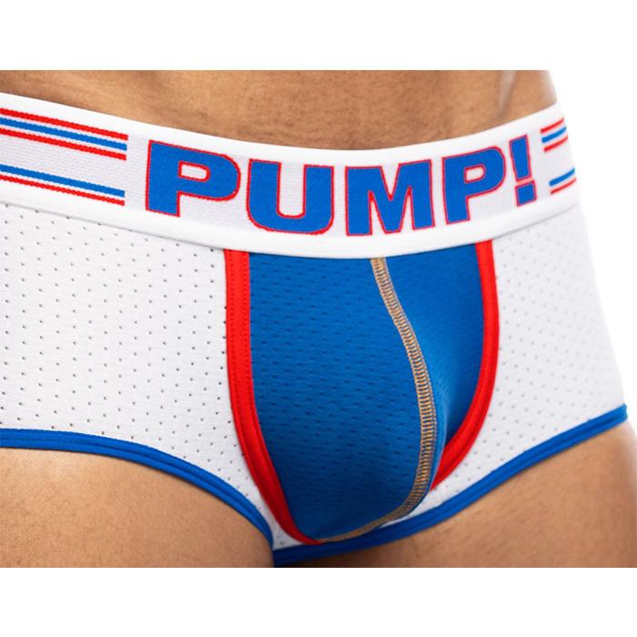 Oバック メンズ ローライズボクサーパンツ バックレス PUMP UNDERWEAR E-RACER ACCESS TRUNK パンプ スポーツ 吸汗速乾 パンツ 下着 男性 ブランド セクシー | PUMP! UNDERWEAR | 18