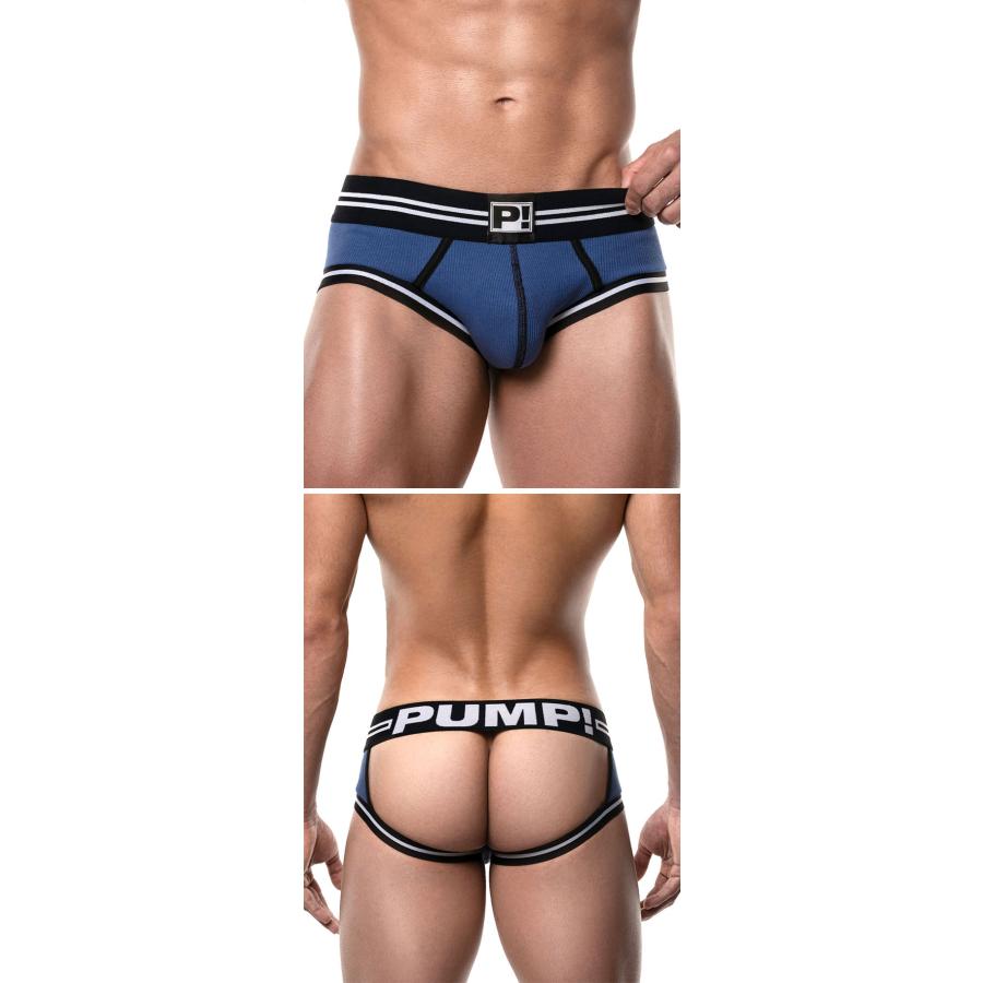 Oバック メンズ ローライズボクサーパンツ バックレス PUMP UNDERWEAR ROUND2 BACKLESS TRUNK パンプ スポーツ 吸汗速乾 パンツ 下着 男性 ブランド セクシー | PUMP! UNDERWEAR | 16