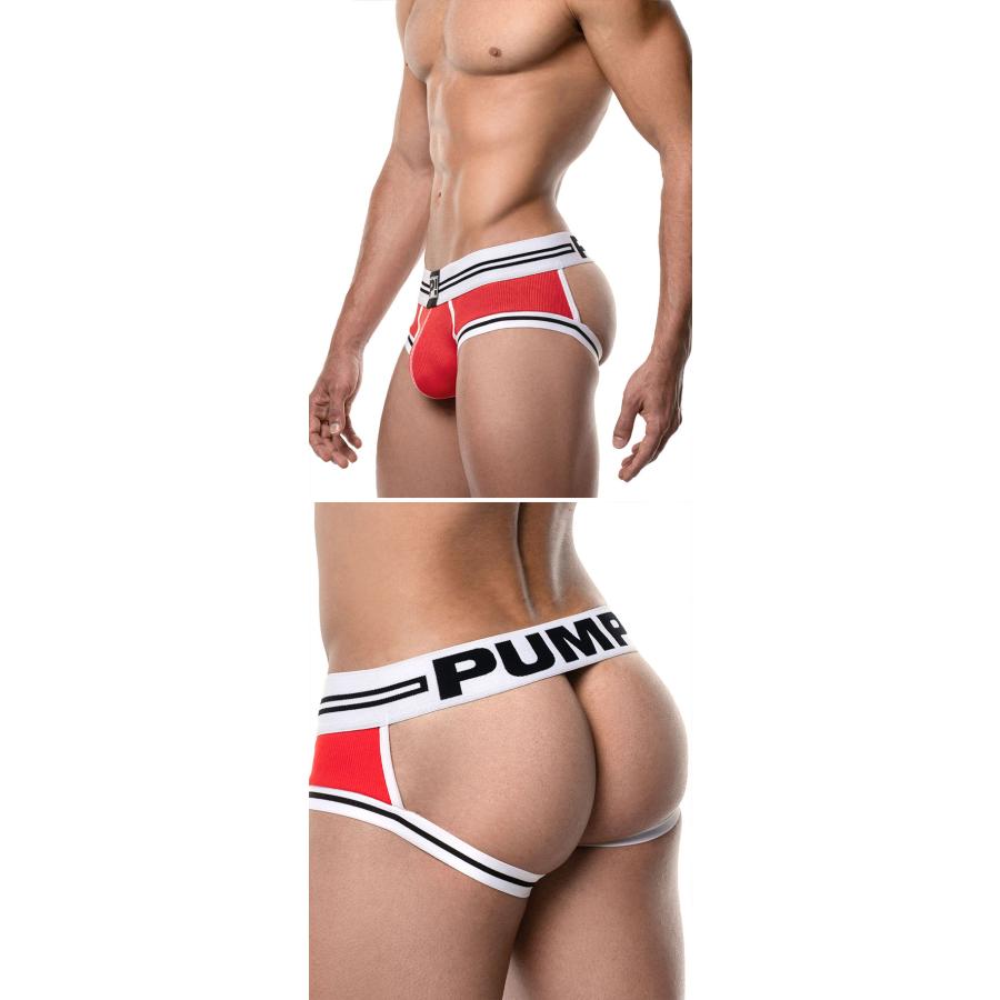 Oバック メンズ ローライズボクサーパンツ バックレス PUMP UNDERWEAR ROUND2 BACKLESS TRUNK パンプ スポーツ 吸汗速乾 パンツ 下着 男性 ブランド セクシー | PUMP! UNDERWEAR | 17