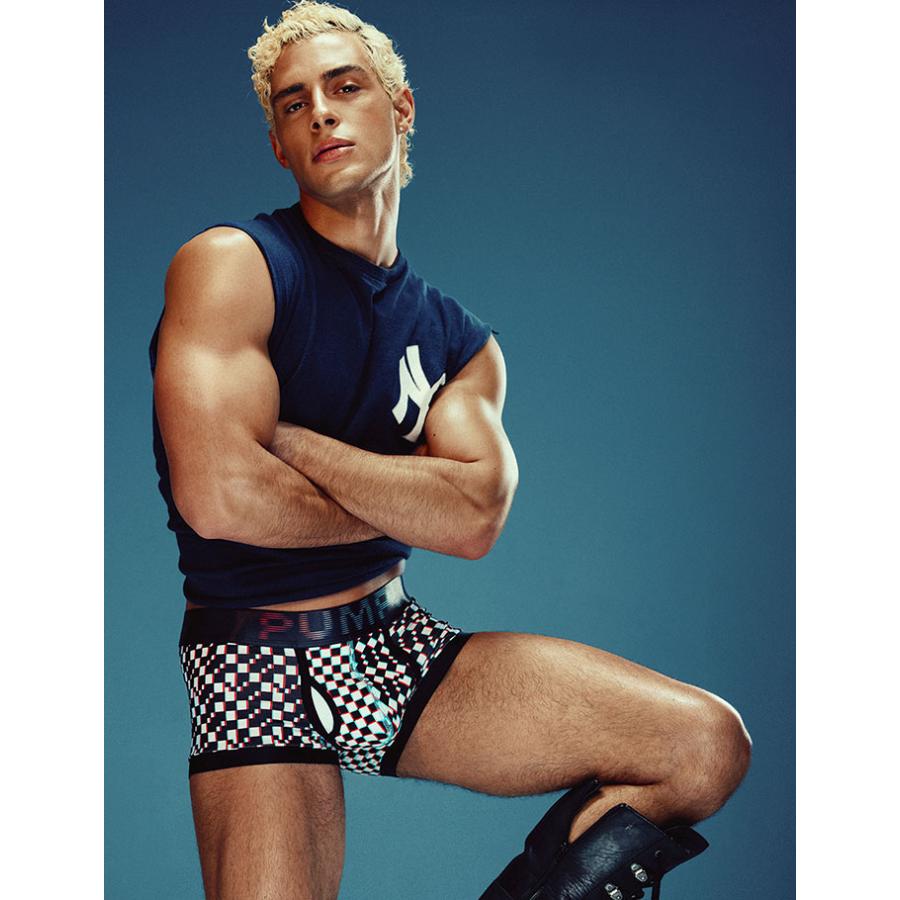 ボクサーパンツ メンズ ローライズボクサーパンツ PUMP UNDERWEAR GLITCH BOXER パンプ スポーツ 吸汗速乾 パンツ 下着 男性 ブランド セクシー | PUMP! UNDERWEAR | 07