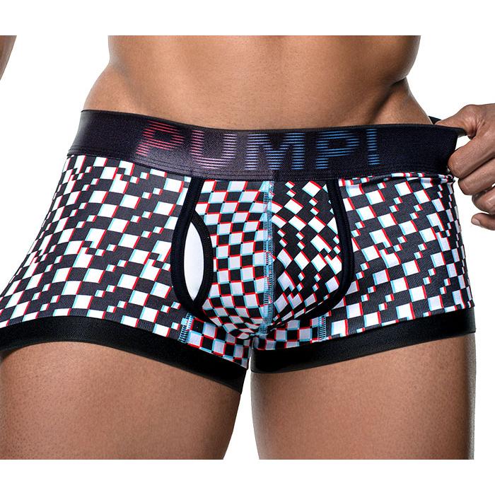 ボクサーパンツ メンズ ローライズボクサーパンツ PUMP UNDERWEAR GLITCH BOXER パンプ スポーツ 吸汗速乾 パンツ 下着 男性 ブランド セクシー | PUMP! UNDERWEAR | 11