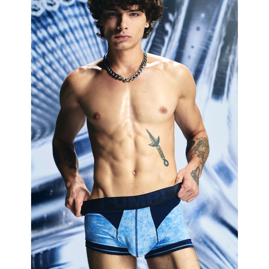 ボクサーパンツ メンズ ローライズボクサーパンツ PUMP UNDERWEAR WASHED BOXER パンプ スポーツ 吸汗速乾 パンツ 下着 男性 ブランド セクシー | PUMP! UNDERWEAR | 05