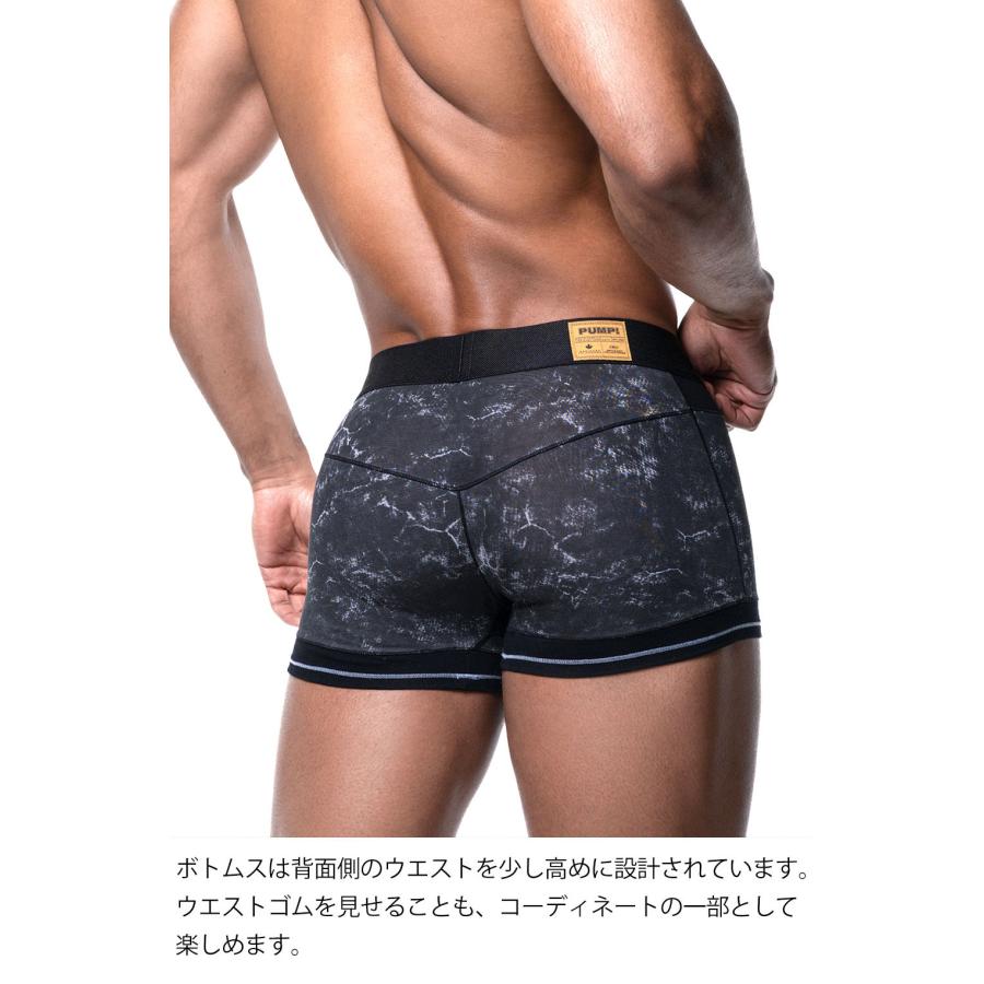 ボクサーパンツ メンズ ローライズボクサーパンツ PUMP UNDERWEAR WASHED BOXER パンプ スポーツ 吸汗速乾 パンツ 下着 男性 ブランド セクシー | PUMP! UNDERWEAR | 06