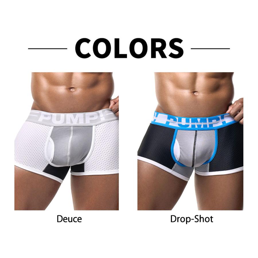 ボクサーパンツ メンズ ローライズボクサーパンツ PUMP UNDERWEAR MATCH POINT BOXER パンプ スポーツ 吸汗速乾 パンツ 下着 男性 ブランド セクシー | PUMP! UNDERWEAR | 17