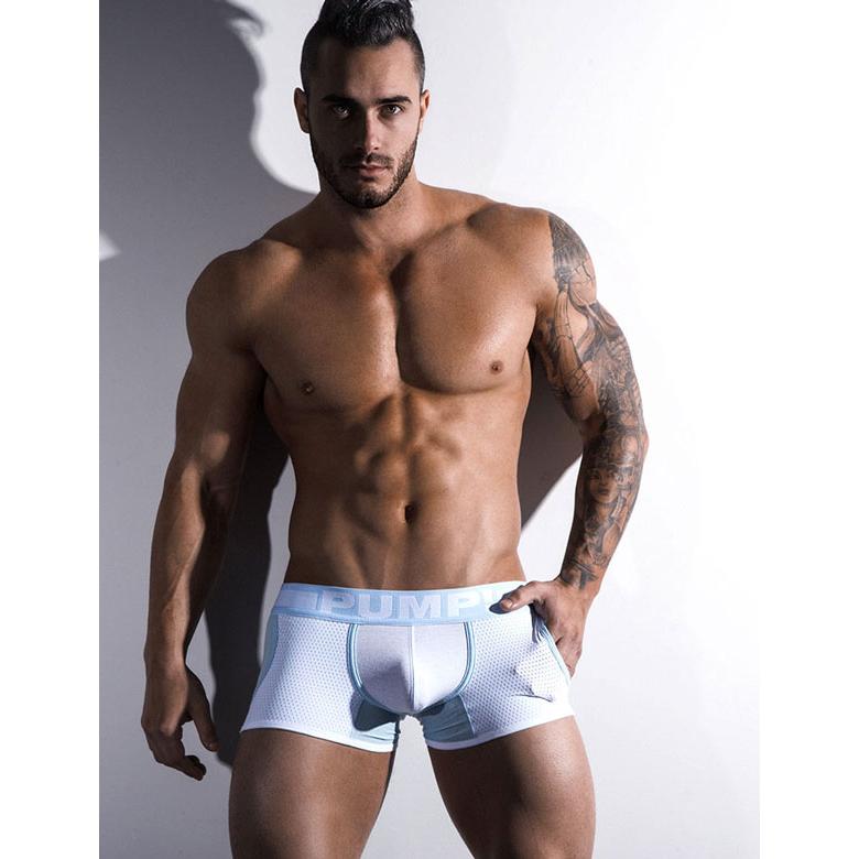 ボクサーパンツ メンズ ローライズボクサーパンツ PUMP UNDERWEAR MESH CUP BOXER パンプ スポーツ 吸汗速乾 パンツ 下着 男性 ブランド セクシー | PUMP! UNDERWEAR | 12