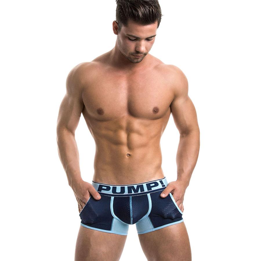 ボクサーパンツ メンズ ローライズボクサーパンツ PUMP UNDERWEAR MESH CUP BOXER パンプ スポーツ 吸汗速乾 パンツ 下着 男性 ブランド セクシー | PUMP! UNDERWEAR | 17