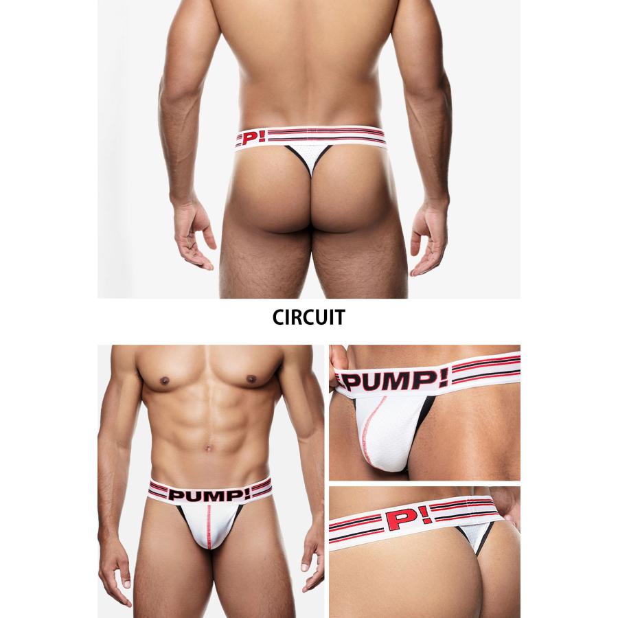 メンズTバック メンズ Tバック サポーター PUMP UNDERWEAR LOW RISE THONG パンプ スポーツ 吸汗速乾 パンツ 下着 男性 ブランド セクシー | PUMP! UNDERWEAR | 17