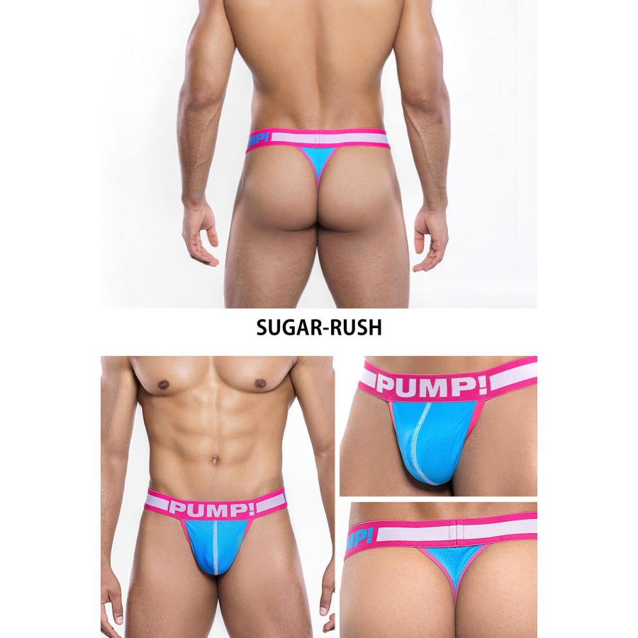 メンズTバック メンズ Tバック サポーター PUMP UNDERWEAR LOW RISE THONG パンプ スポーツ 吸汗速乾 パンツ 下着 男性 ブランド セクシー | PUMP! UNDERWEAR | 23