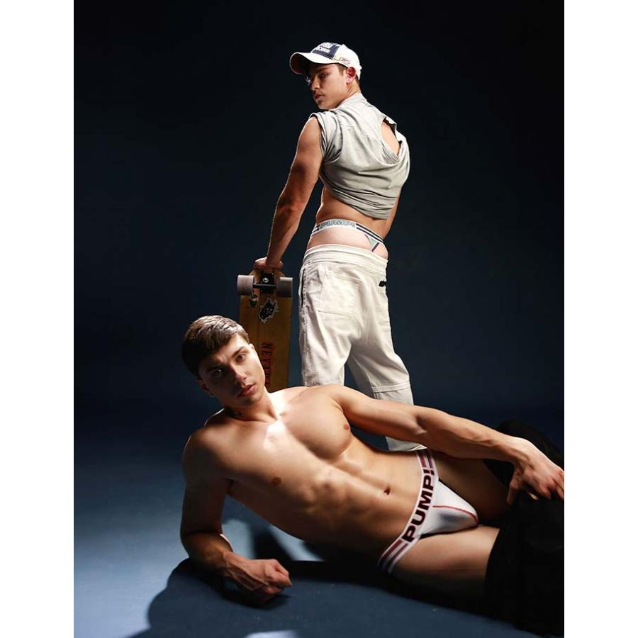 メンズTバック メンズ Tバック サポーター PUMP UNDERWEAR LOW RISE THONG パンプ スポーツ 吸汗速乾 パンツ 下着 男性 ブランド セクシー | PUMP! UNDERWEAR | 16