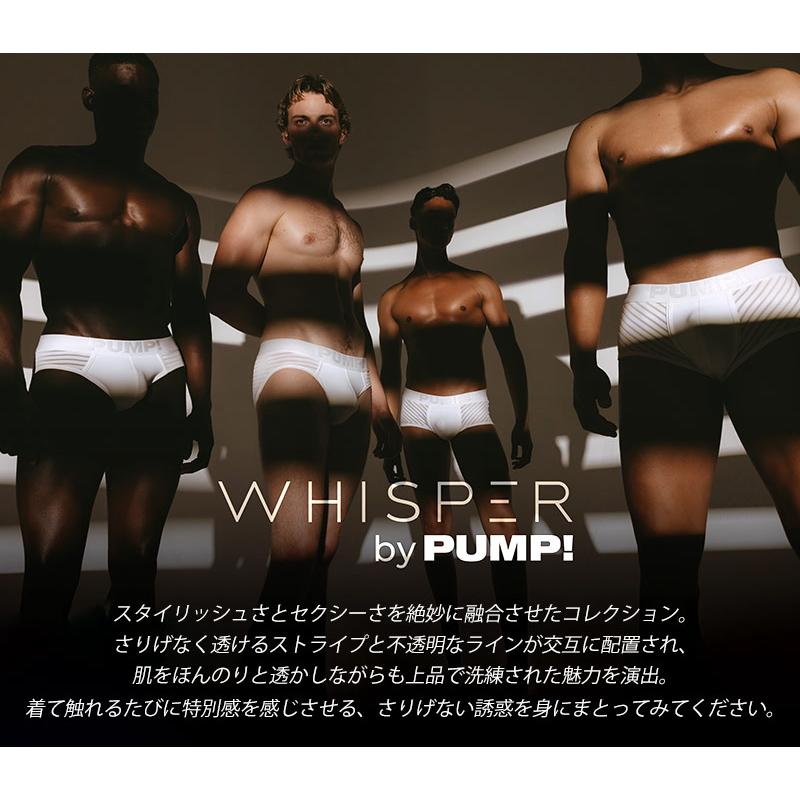 メンズTバック メンズ Tバック サポーター PUMP UNDERWEAR WHISPER THONG パンプ スポーツ 吸汗速乾 パンツ 下着 男性 ブランド セクシー | PUMP! UNDERWEAR | 03