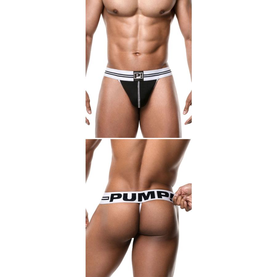 メンズTバック メンズ Tバック サポーター PUMP UNDERWEAR ROUND2 THONG パンプ スポーツ 吸汗速乾 パンツ 下着 男性 ブランド セクシー | PUMP! UNDERWEAR | 14