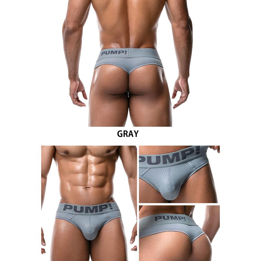 メンズTバック メンズ Tバック サポーター PUMP UNDERWEAR CLASSIC THONG パンプ スポーツ 吸汗速乾 パンツ 下着 男性 ブランド セクシー | PUMP! UNDERWEAR | 19