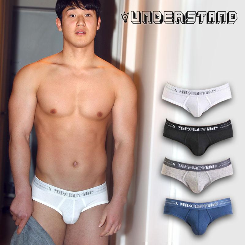 ブリーフ メンズ ローライズブリーフ UNDERSTAND アンダースタンド アンダースタンダード ビキニブリーフ コットン 綿 無地 パンツ 下着 ブランド プレゼント | アンダースタンド