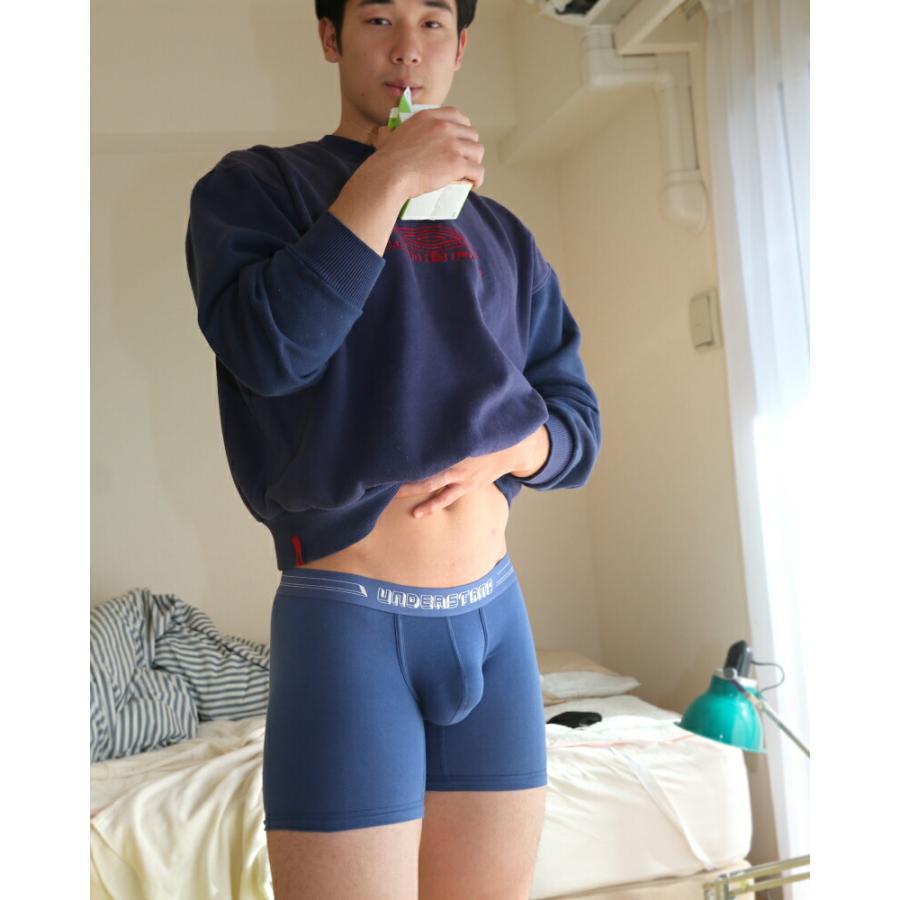 ロングボクサーパンツ メンズ UNDERSTAND アンダースタンド アンダースタンダード モモフィッター ボクサーブリーフ コットン 綿 無地 下着 男性 ブランド | アンダースタンド | 15