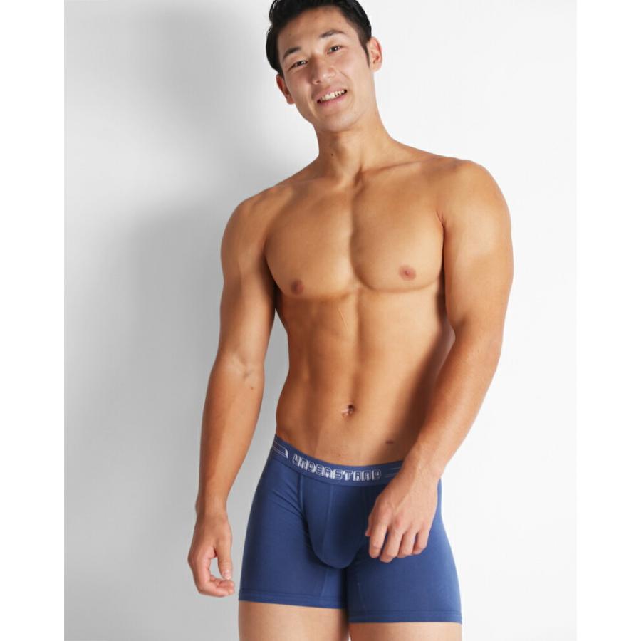 ロングボクサーパンツ メンズ UNDERSTAND アンダースタンド アンダースタンダード モモフィッター ボクサーブリーフ コットン 綿 無地 下着 男性 ブランド | アンダースタンド | 08