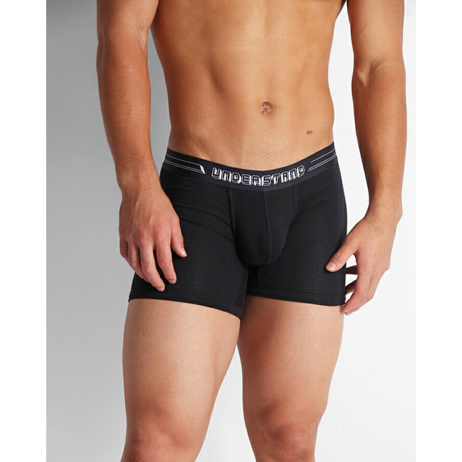 ロングボクサーパンツ メンズ UNDERSTAND アンダースタンド アンダースタンダード モモフィッター ボクサーブリーフ コットン 綿 無地 下着 男性 ブランド | アンダースタンド | 18