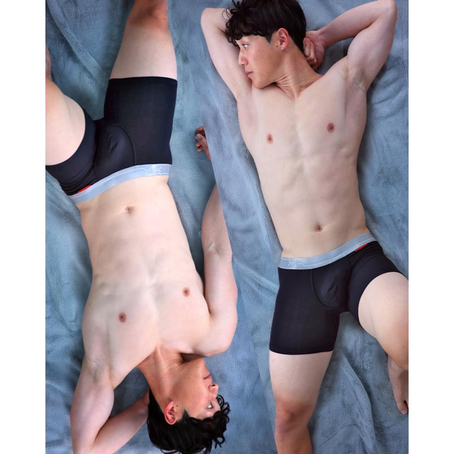ロングボクサーパンツ メンズ UNDERSTAND アンダースタンド STAND-BY-SIDE モモフィッター ボクサーブリーフ モダール 無地 下着 男性 ブランド | アンダースタンド | 16