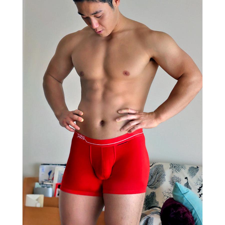 ロングボクサーパンツ メンズ UNDERSTAND アンダースタンド STAND-BY-SIDE モモフィッター ボクサーブリーフ モダール 無地 下着 男性 ブランド | アンダースタンド | 05