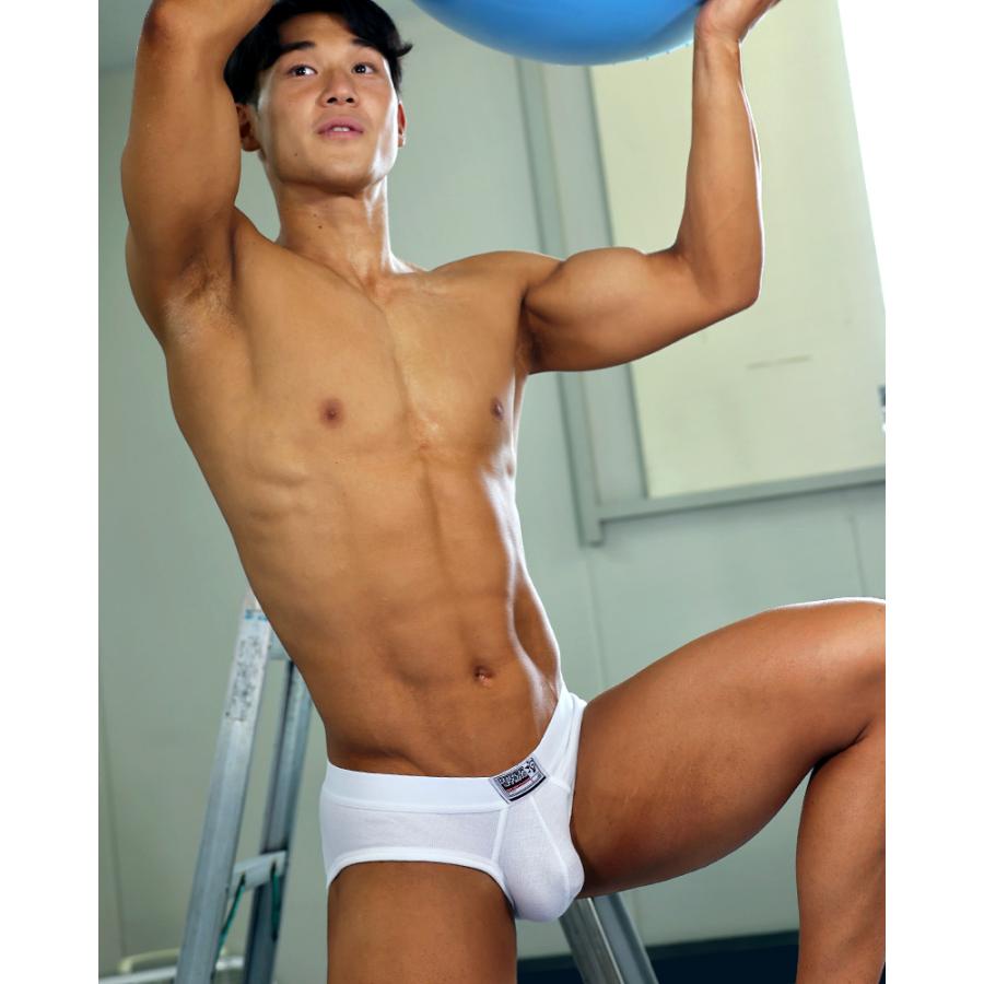 ブリーフ メンズ ローライズブリーフ UNDERSTAND アンダースタンド OK-PATCH オッケーパッチ ビキニ リブコットン 綿 無地 パンツ 下着 ブランド プレゼント | アンダースタンド | 13