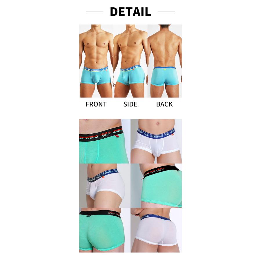 ボクサーパンツ メンズ ローライズボクサーパンツ UNDERSTAND アンダースタンド U-PRO ユープロ モダール 下着 男性 ブランド プレゼント | アンダースタンド | 27