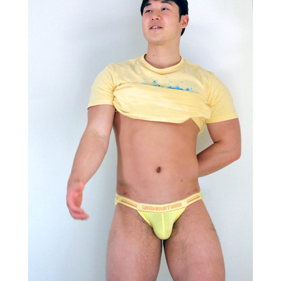 スポーツブリーフ メンズ ストライダー UNDERSTAND アンダースタンド STAMPED スタンプト ローライズ コットン 綿 パステルカラー パンツ 下着 男性 ブランド | アンダースタンド | 20
