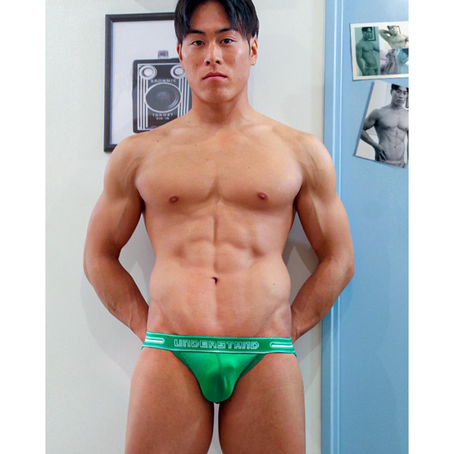 スポーツブリーフ メンズ ストライダー UNDERSTAND アンダースタンド STAMPED スタンプト ローライズ コットン 綿 パステルカラー パンツ 下着 男性 ブランド | アンダースタンド | 23