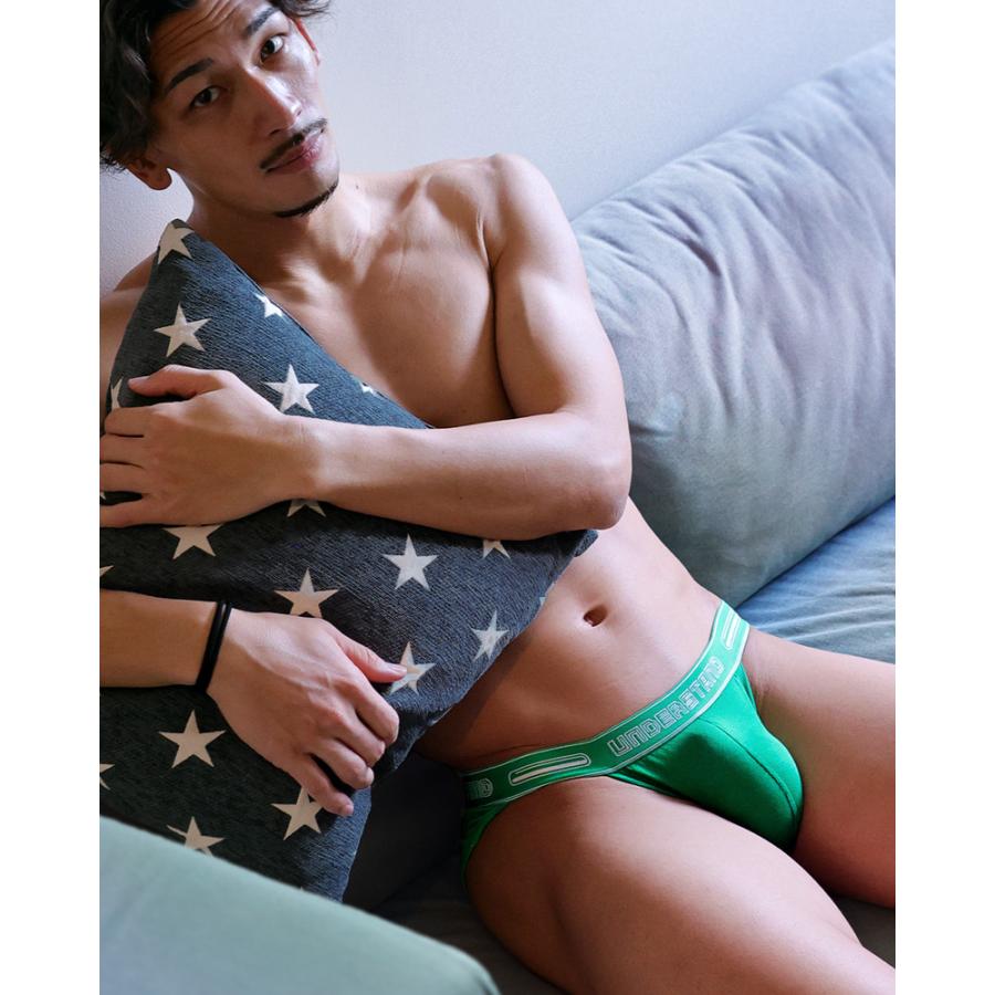 スポーツブリーフ メンズ ストライダー UNDERSTAND アンダースタンド STAMPED スタンプト ローライズ コットン 綿 パステルカラー パンツ 下着 男性 ブランド | アンダースタンド | 14