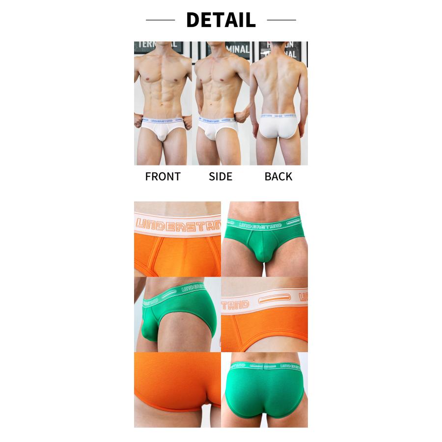 ブリーフ メンズ ローライズブリーフ UNDERSTAND アンダースタンド STAMPED スタンプト ビキニ コットン 綿 パステルカラー パンツ 下着 ブランド プレゼント | アンダースタンド | 27