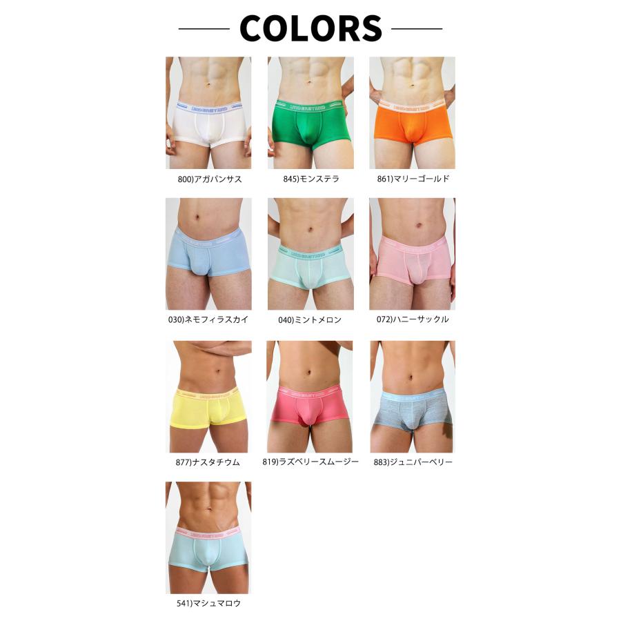 ボクサーパンツ メンズ ローライズボクサーパンツ UNDERSTAND アンダースタンド STAMPED スタンプト コットン 綿 パステルカラー 下着 男性 ブランド | アンダースタンド | 28