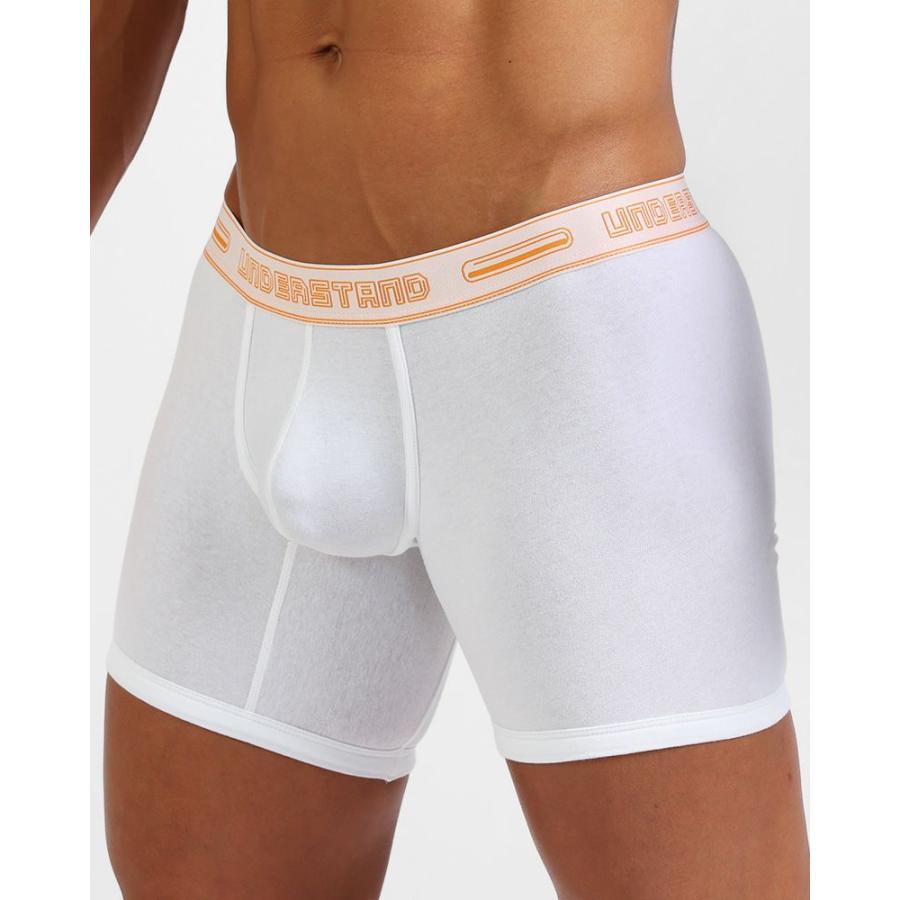 ロングボクサーパンツ メンズ UNDERSTAND アンダースタンド STAMPED モモフィッター ボクサーブリーフ コットン 綿 パステルカラー 下着 男性 ブランド | アンダースタンド | 27