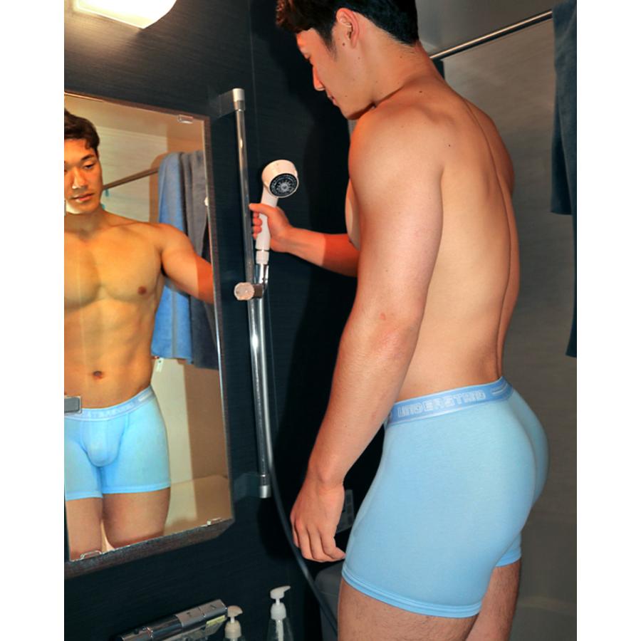 ロングボクサーパンツ メンズ UNDERSTAND アンダースタンド STAMPED モモフィッター ボクサーブリーフ コットン 綿 パステルカラー 下着 男性 ブランド | アンダースタンド | 16