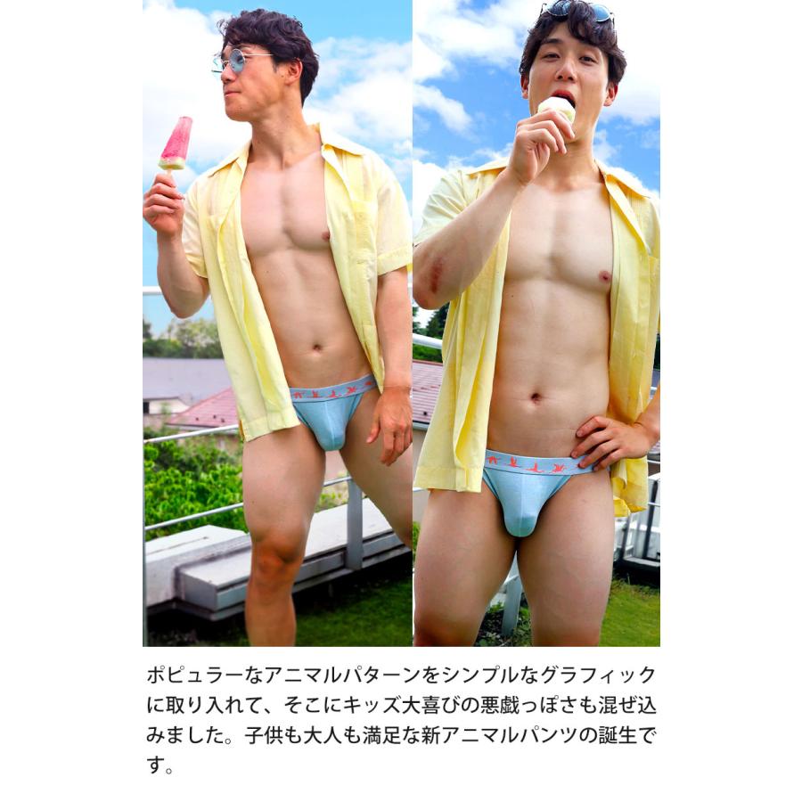 スポーツブリーフ メンズ ストライダー UNDERSTAND アンダースタンド ZOO-PANTS ズーパン ローライズ アニマル柄 モダール パンツ 下着 ブランド プレゼント | アンダースタンド | 08
