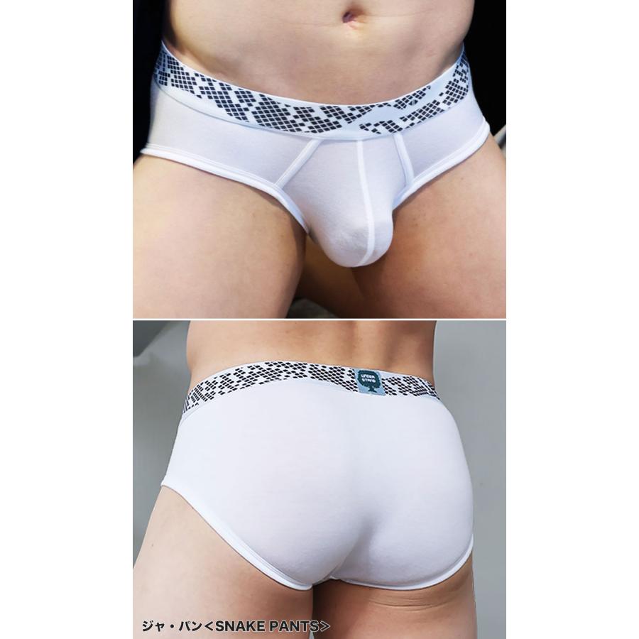 ブリーフ メンズ ローライズブリーフ UNDERSTAND アンダースタンド ZOO-PANTS ズーパン ビキニ アニマル柄 モダール パンツ 下着 男性 ブランド プレゼント | アンダースタンド | 18