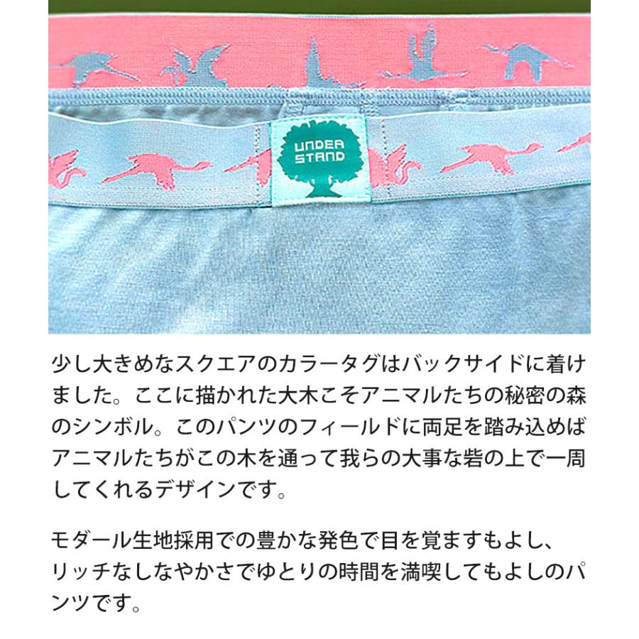 ブリーフ メンズ ローライズブリーフ UNDERSTAND アンダースタンド ZOO-PANTS ズーパン ビキニ アニマル柄 モダール パンツ 下着 男性 ブランド プレゼント | アンダースタンド | 09