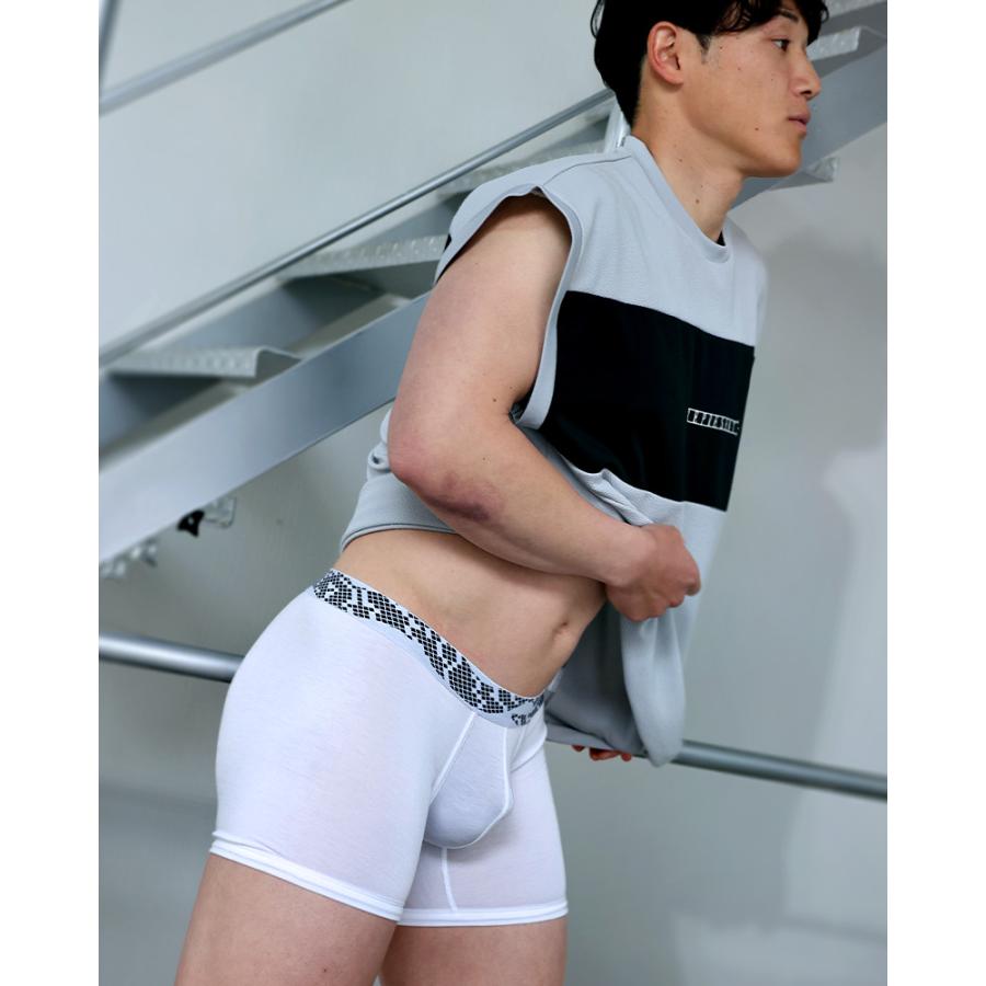 ロングボクサーパンツ メンズ UNDERSTAND アンダースタンド ZOO-PANTS ズーパン モモフィッター ボクサーブリーフ アニマル柄 モダール 下着 男性 ブランド | アンダースタンド | 10