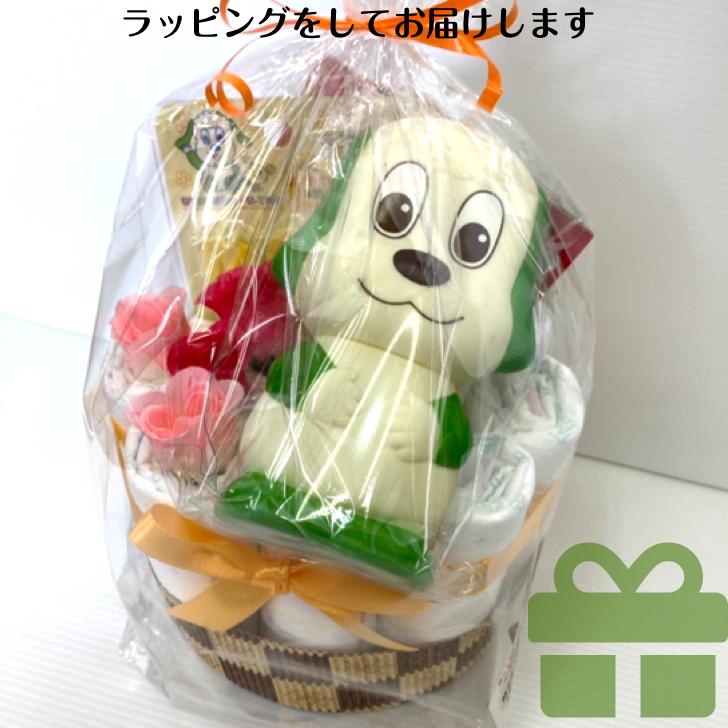 出産祝い おむつケーキ オムツケーキ いないいないばあっ ワンワン お母さんといっしょ 男の子 女の子 プチキャラクター Monkey Panda 通販 Yahoo ショッピング