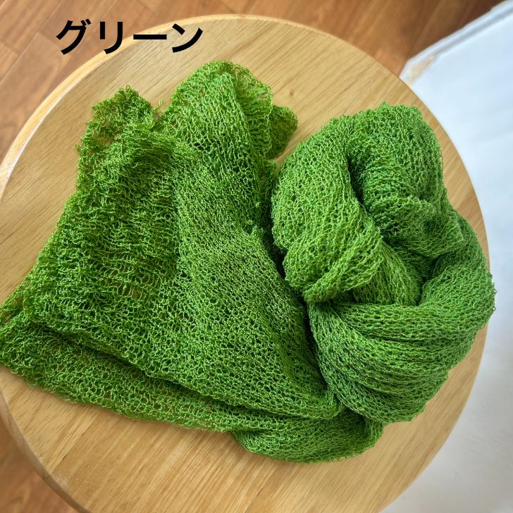 薄緑おくるみ♪ニューボーンフォト撮影衣装　ベビーラップ　おくるみ巻き　赤ちゃん ニューボーンフォト おくるみ ベビーラップ 撮影用 撮影小物