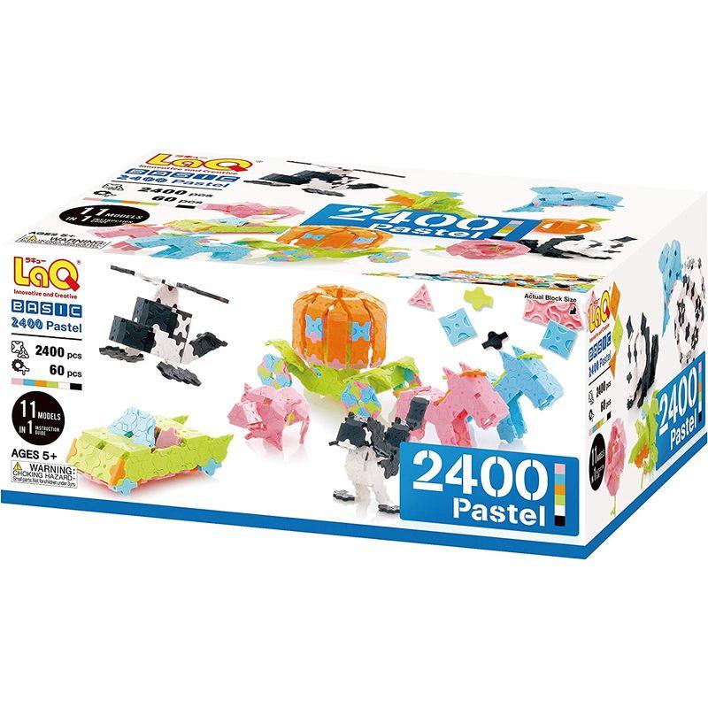 【値下げ中】 ラキュー (LaQ) ベーシック(Basic) 2400パステル 【UOI6754095470】(24169円)