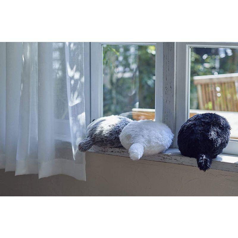 Petit Qoobo（プチ・クーボ） (グリ（灰）) ユカイ工学 クッション 癒し 体感 猫 ネコ しっぽ セラピーロボット ペット コミ Qoobo プチ クーボ グリ 灰