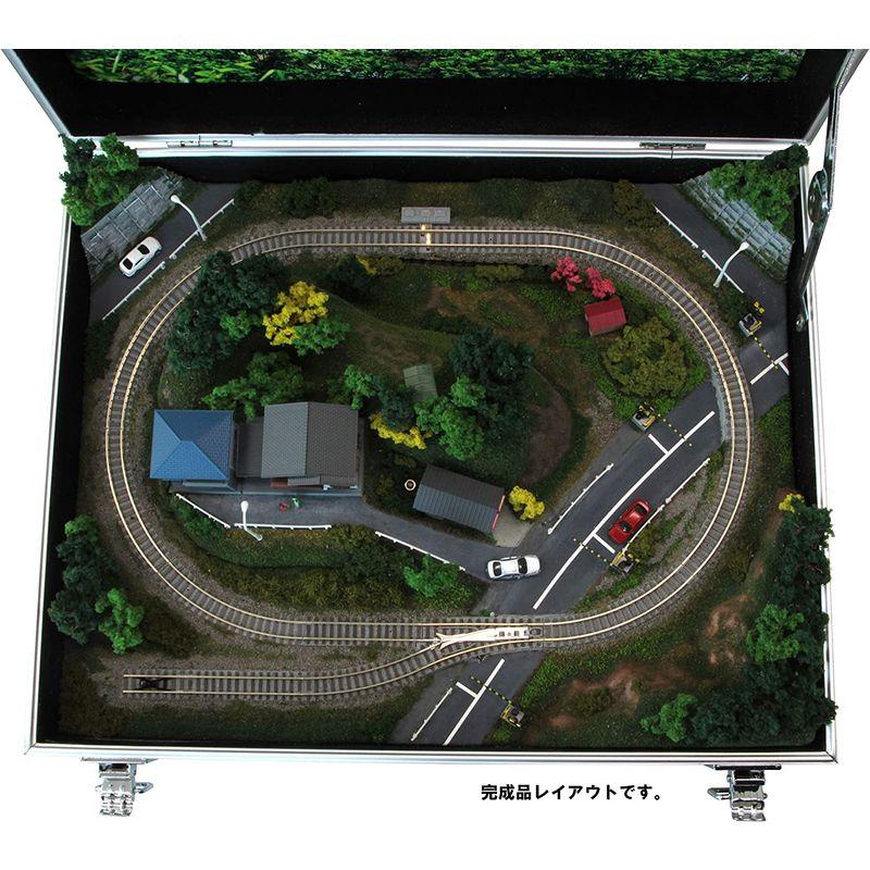 【日本未発売】 ロクハン Zゲージ ミニトランクレイアウト 高台タイプ S064-1 鉄道模型用品 【PE1644101714】(58833円)