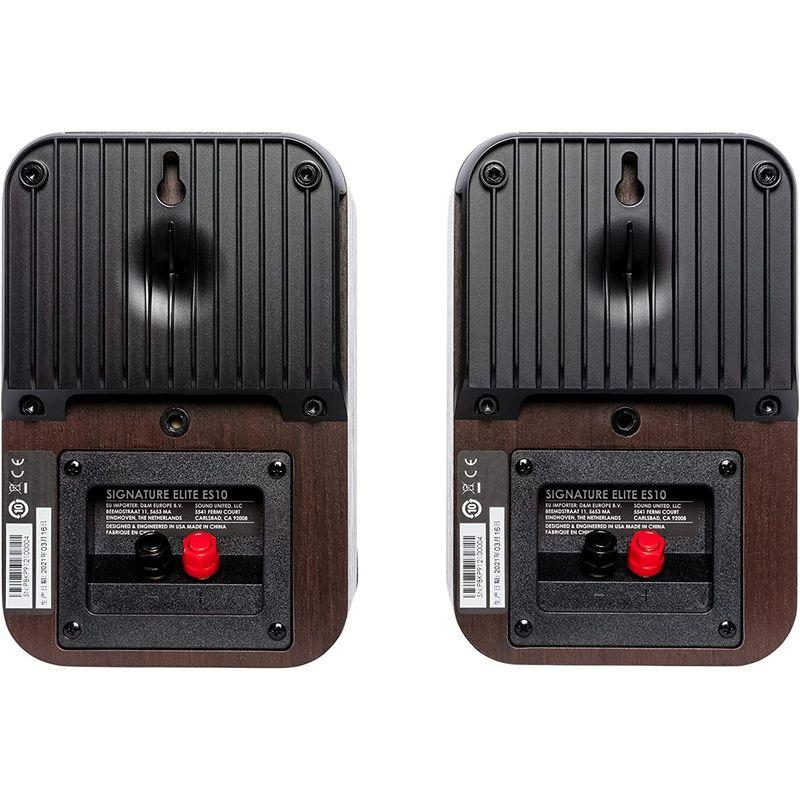 ポークオーディオ POLK AUDIO SIGNATURE ELITE ES10 サラウンドスピーカー ブラウン ES10BRN（2台1組） POLK AUDIO SIGNATURE ELITE ES10 サラウンドスピーカー ブラウン ES10BRN 2台1組