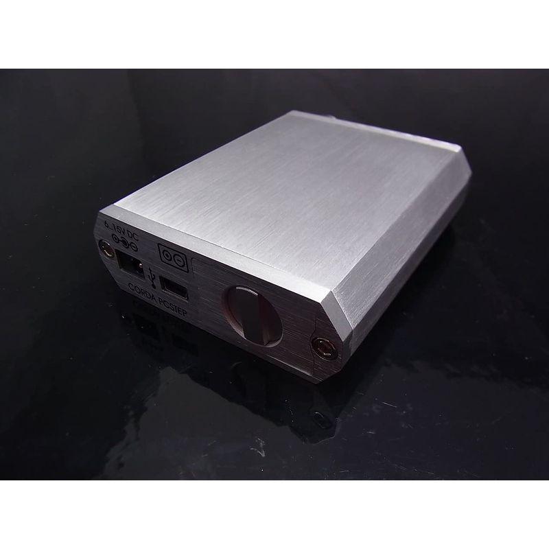 Meier Audio CORDA PCSTEP USB-DAC ドイツ製ポータブル・ヘッドホン・アンプ シルバー Audio CORDA PCSTEP USB DAC ドイツ製ポータブル ヘッドホン アンプ シルバー