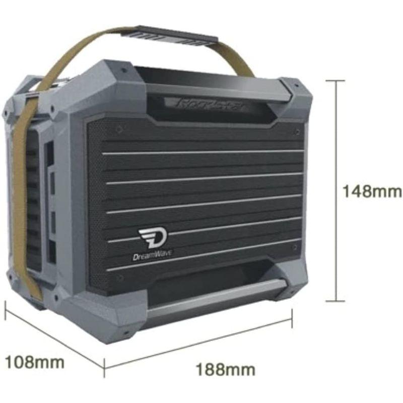 DreamWave ROCKSTAR MINI〔ロックスターミニ〕Bluetooth Speaker GRAPHITE ROCKSTAR MINI〔ロックスターミニ〕Bluetooth Speaker GRAPHITE