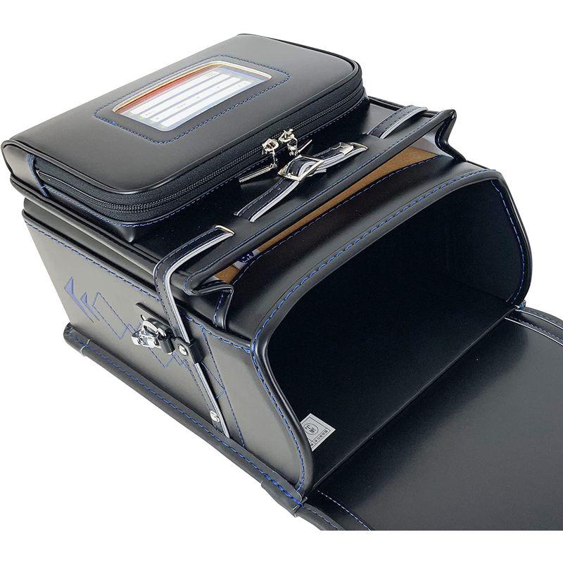 早い者勝ち訳あり！ 水野鞄店 瞬ピカッ フィットちゃん 安ピカッ ランドセル ブラック/ブルー 男の子 2023年度モデル 30-44 【8962502776】(32072円)