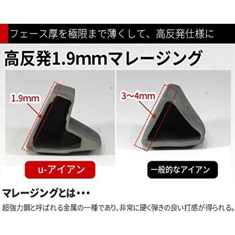 マレージングUアイアン アイアン型ユーティリティ (右， FD-50高弾性軽量カーボンシャフト， s， 24)価格は1本あたりのお値段です アイアン型ユーティリティ 右， FD 50高弾性軽量カーボンシャフト， s， 価格は1本あたりのお値段です 　 UI3