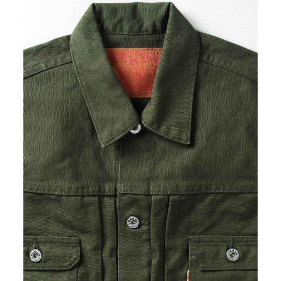 桃太郎ジーンズ 2ndタイプ 出陣キャンバスジャケット 03-125 メンズ  