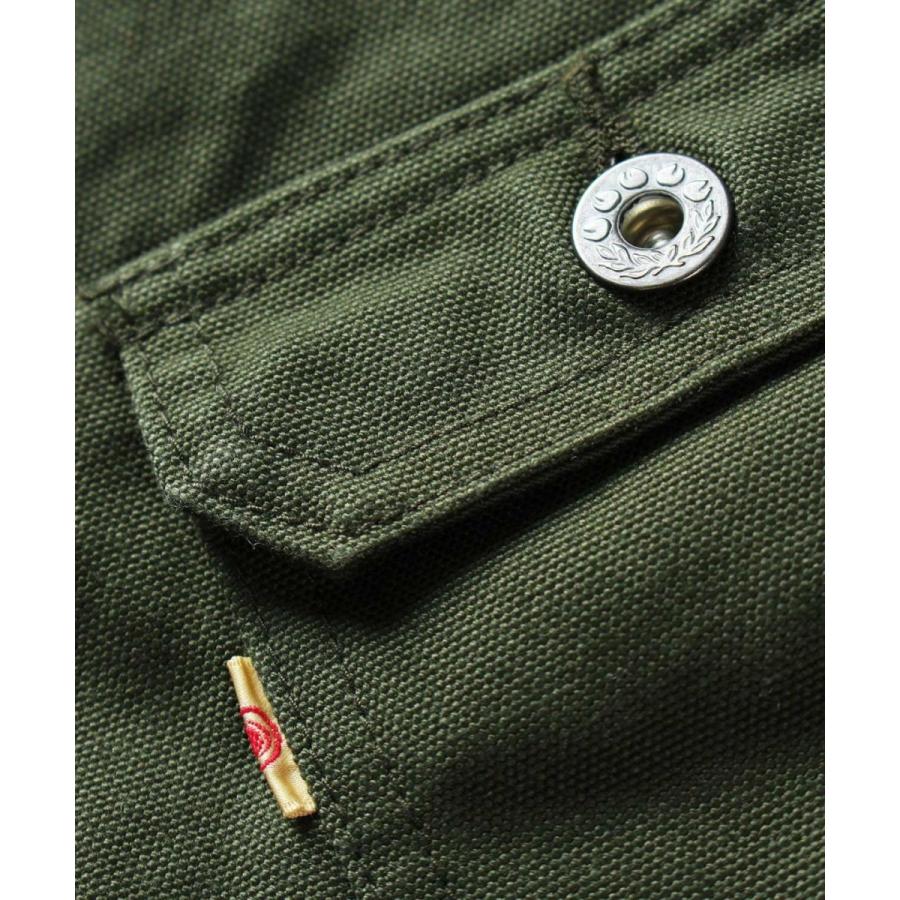 桃太郎ジーンズ 2ndタイプ 出陣キャンバスジャケット 03-125 メンズ  