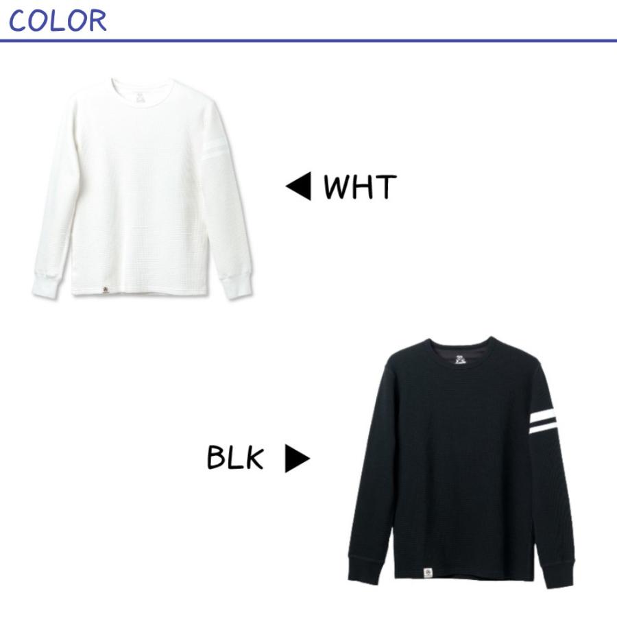 桃太郎ジーンズ メンズ レディース サーマル 長袖 Tシャツ 出陣