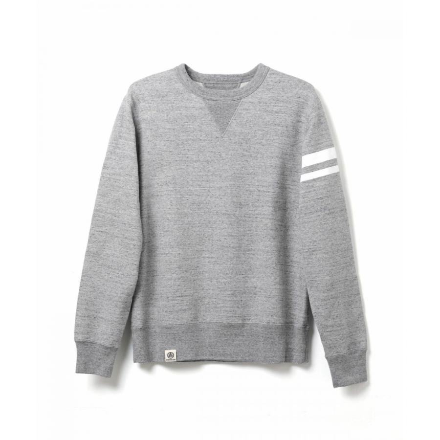 【美品】桃太郎ジーンズ　スウェット　ロンT オーバーサイズ　グレー 美品】桃太郎ジーンズ スウェット ロンT オーバーサイズ グレー