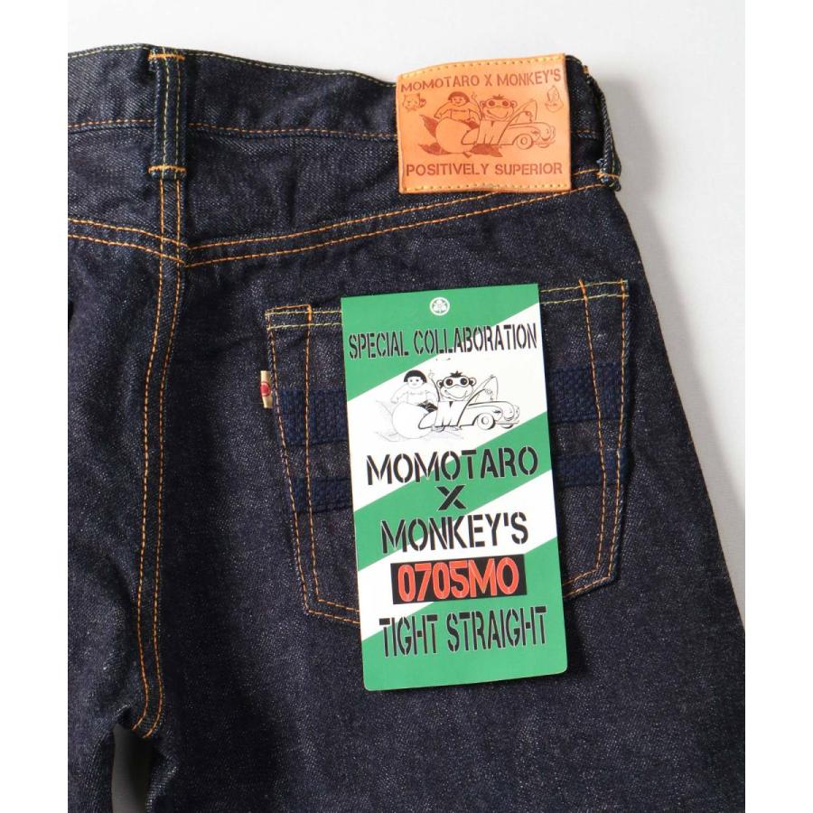 桃太郎ジーンズ MOMOTARO JEANS 別注 0705MO コラボジーンズ 桃太郎ジーンズ MOMOTARO JEANS 別注 0705MO コラボジーンズ